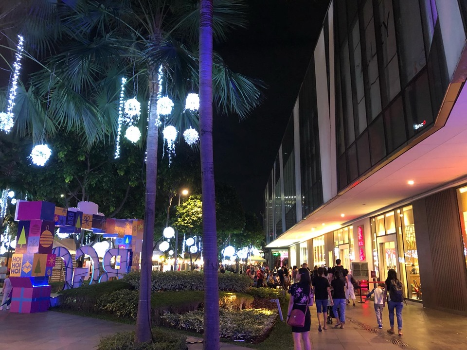 Thủ đô Manila có phố đi bộ Bonifacio high street
