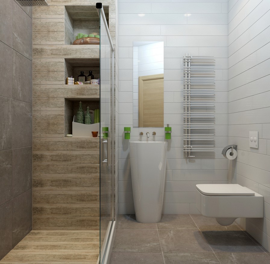 Thiết kế phòng tắm sang trọng với những thiết bị hiện đại