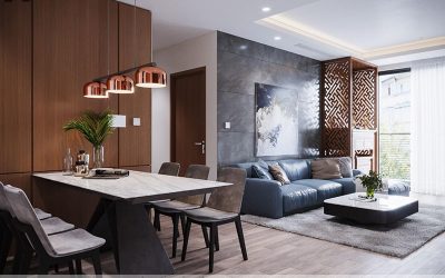 Thiết kế nội thất chung cư Hinode City – 203 Minh Khai